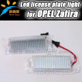 One pair Opel License Plate Lamps,DC9-16V 18SMD License Plate Lights